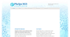 Desktop Screenshot of phelpsmd.com