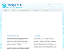 Tablet Screenshot of phelpsmd.com